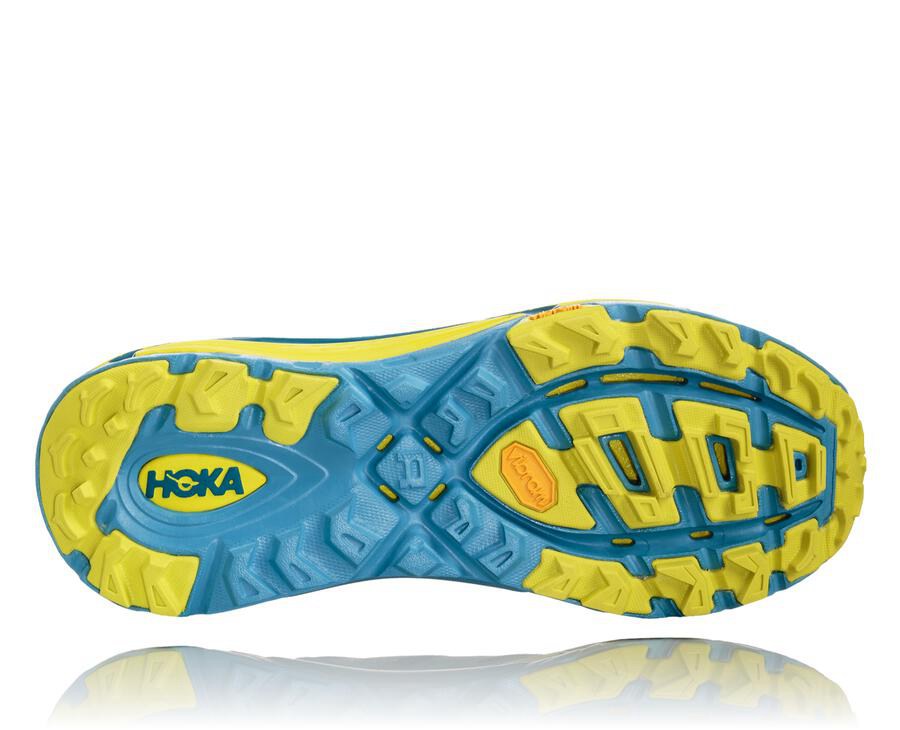 Hoka One One Trail Schoenen Heren - Mafate Speed 2 - Blauw - QN3647051